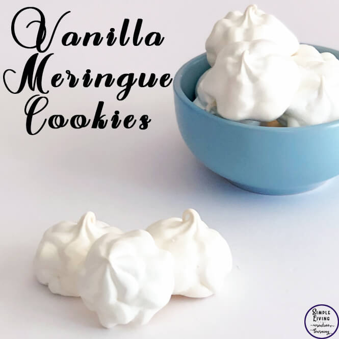Vanilla Meringue Cookies 