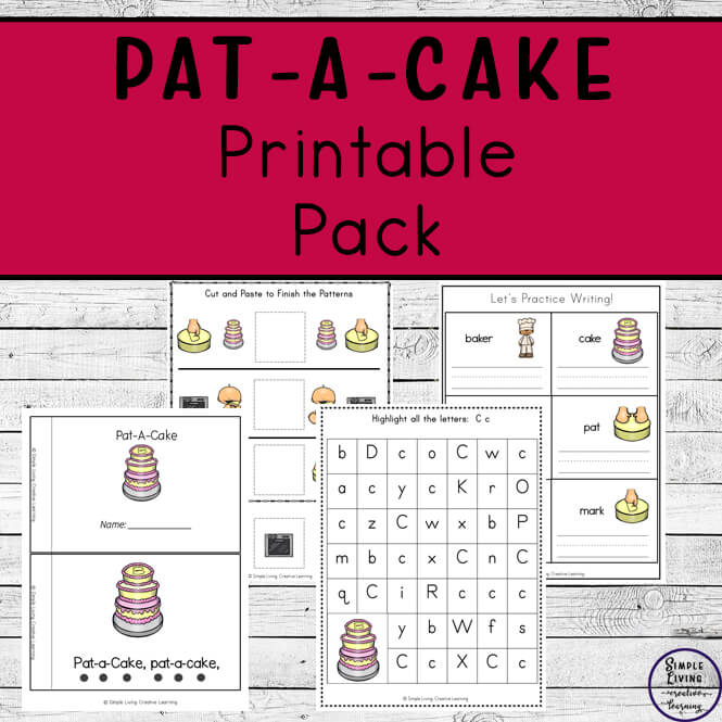 Pat-a-Cake printables