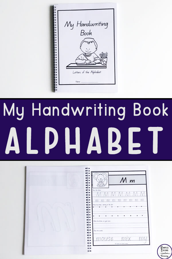 My Handwriting Book ~ Alphabet