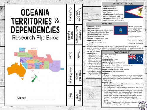 Oceania Research Flip Books