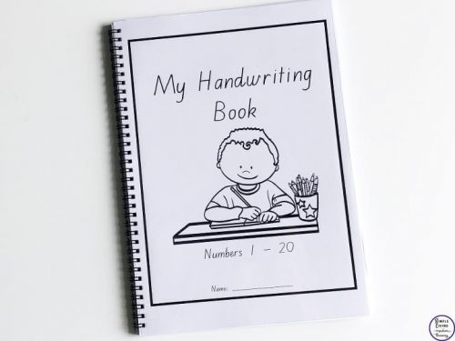My Handwriting Book ~ Numbers