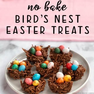No Bake Bird's Nest Easter Treats