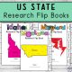 US State Research Flip Books