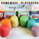 How to Make Homemade Playdough with Jell-O