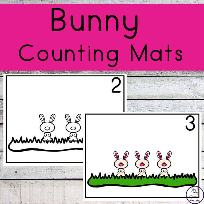 Bunny Counting Mats