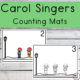 Carol Singers Counting Mats
