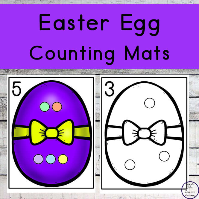 Easter Egg Counting Mats