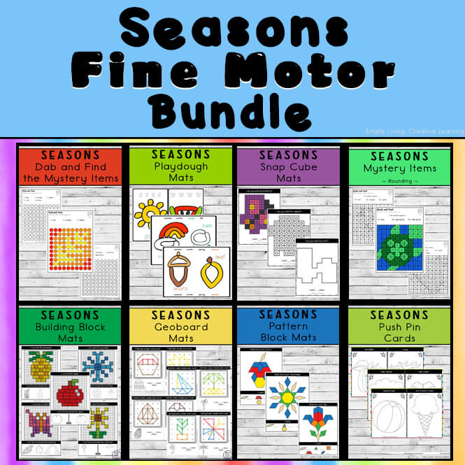 Seasons Fine Motor Bundle
