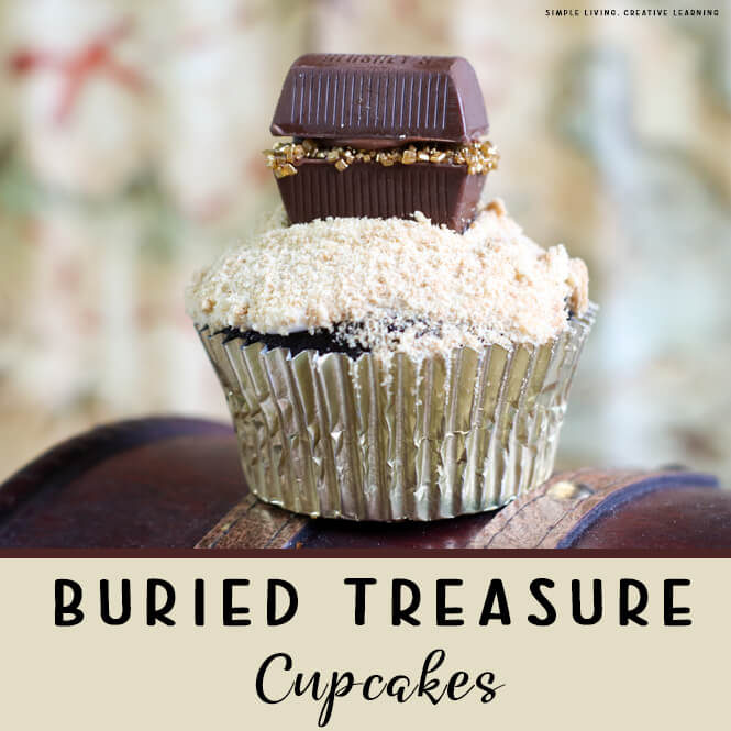 Buried Treasure Cupcakes