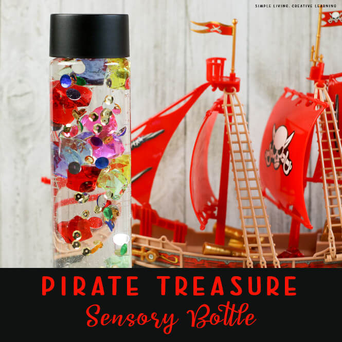 Pirate's Treasure Sensory Bottle