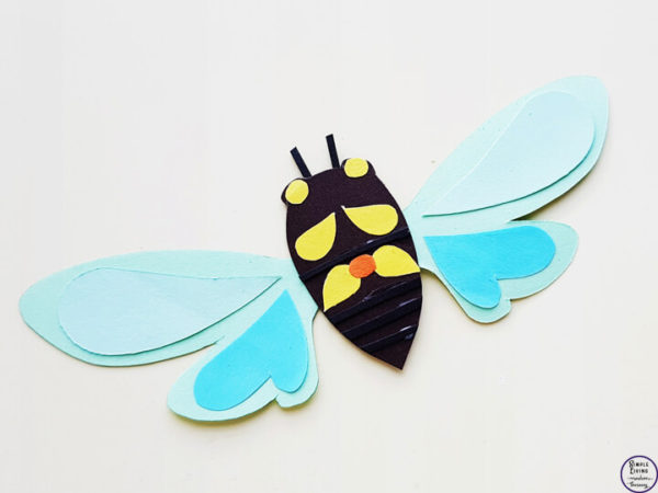 Cicada Paper Craft - Simple Living. Creative Learning