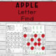 Apple Letter Find
