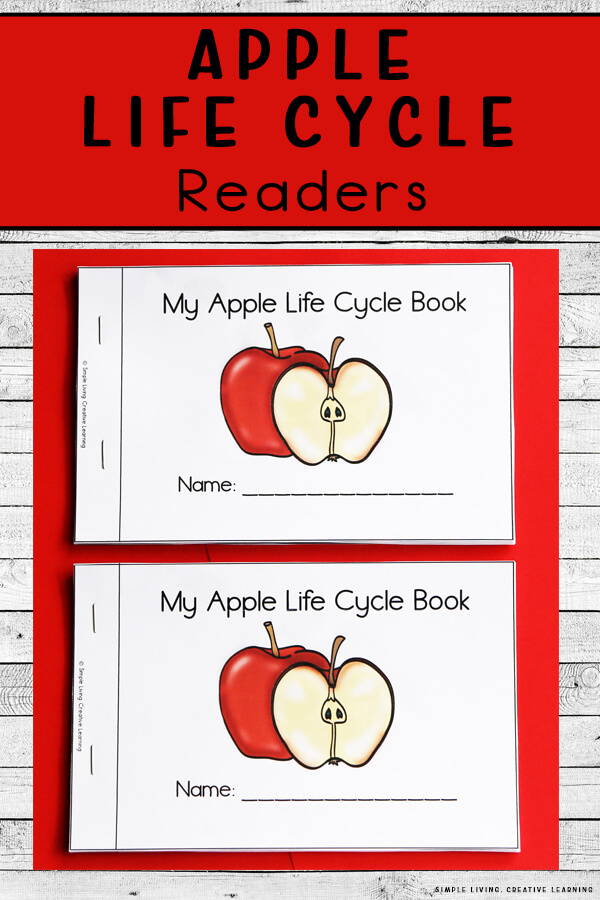 Apple Life Cycle Readers Simple Living Creative Learning