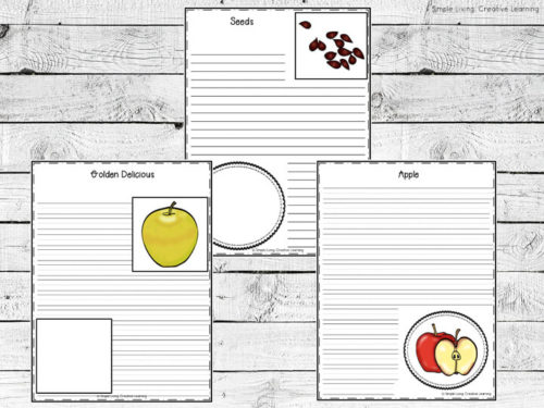 Apple Notebooking Pages - Simple Living. Creative Learning