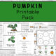 Pumpkin Printable Pack