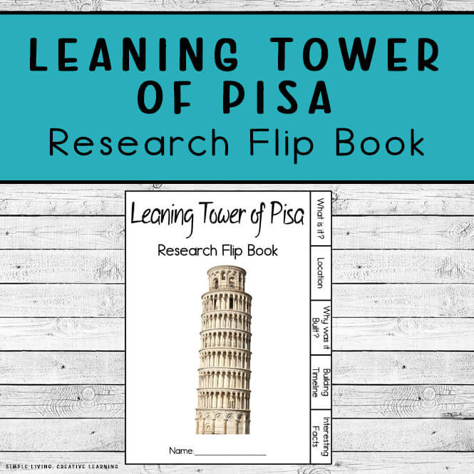 Leaning Tower of Pisa Flip Book