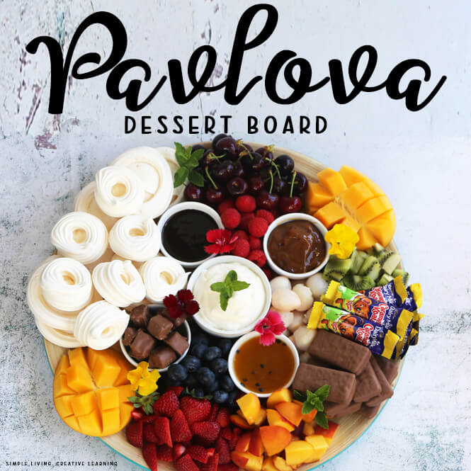 Pavlova Dessert Board