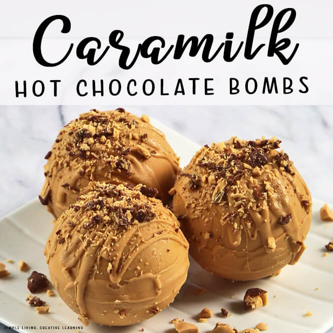 Caramilk Hot Chocolate Bombs