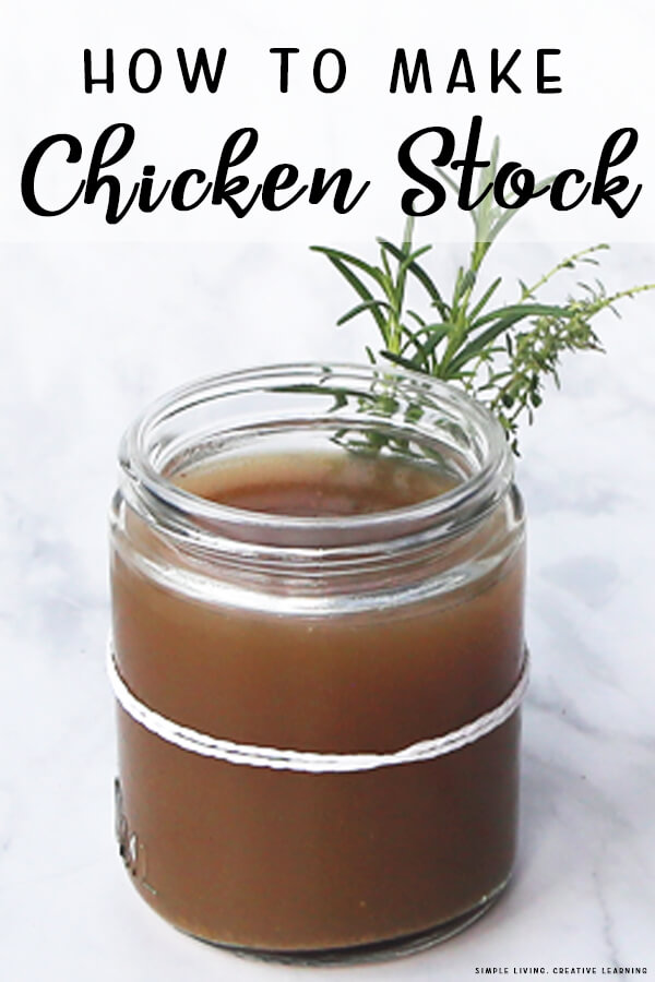 How to Make Homemade Chicken Stock
