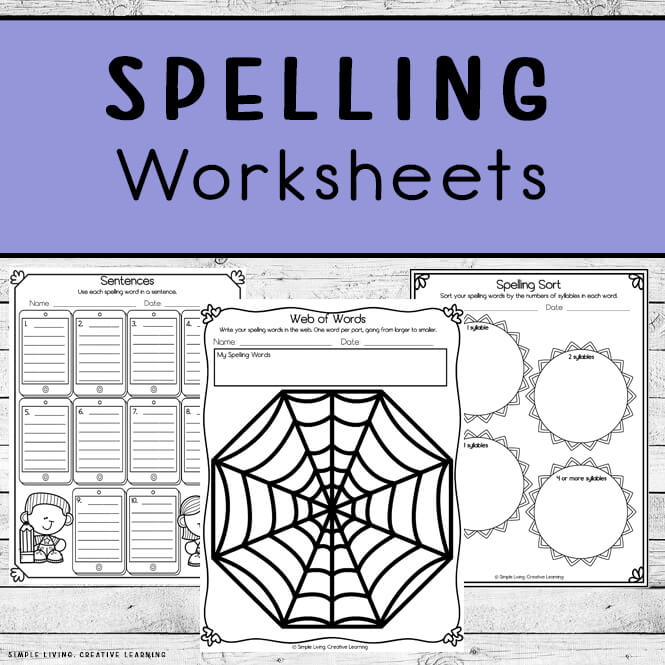 Spelling Worksheets