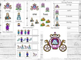Cinderella Printables - Simple Living. Creative Learning