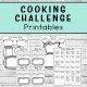Cooking Challenge Printables