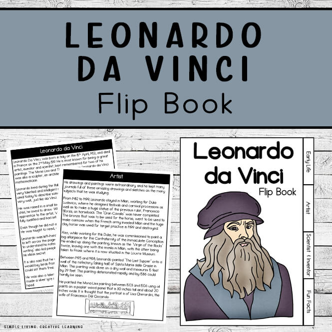 Leonardo Da Vinci Flip Book