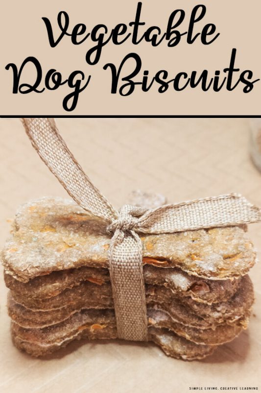 Vegetable Dog Biscuits Simple Living. Creative Learning