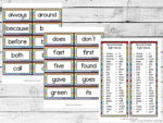 Second Grade Sight Word Printables - Simple Living. Creative Learning