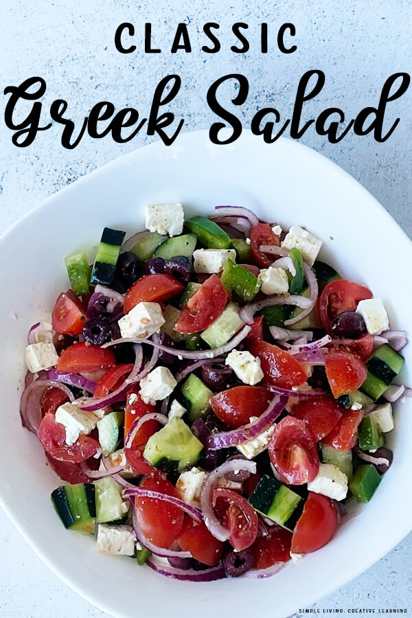 Classic Greek Salad Recipe
