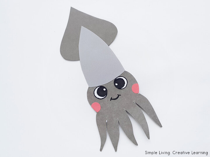 Squid Paper Craft Activity