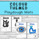 Colour Printable Playdough Mats