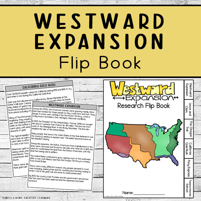 Westward Expansion Flip Book