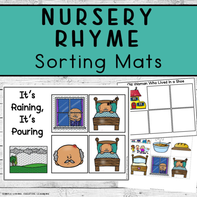 Nursery Rhyme Sorting Mats {3} examples