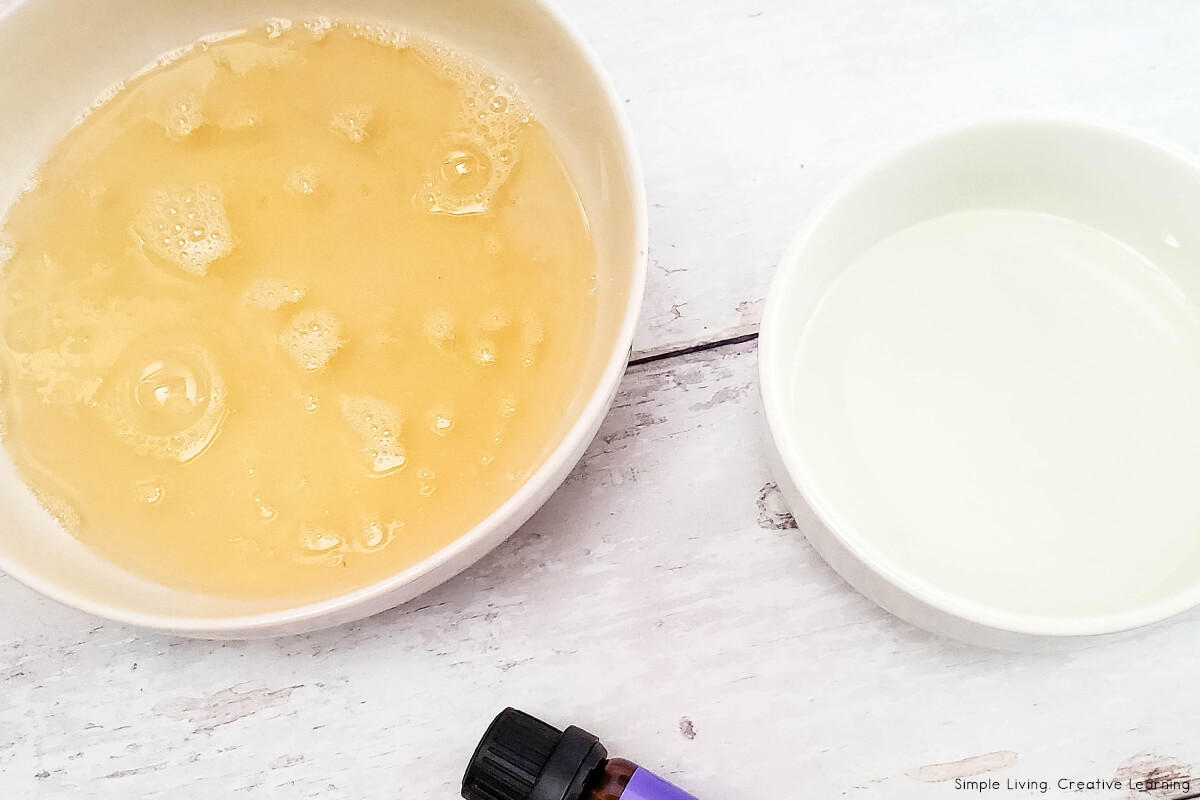 Lavender Bubble Bath Recipe ingredients