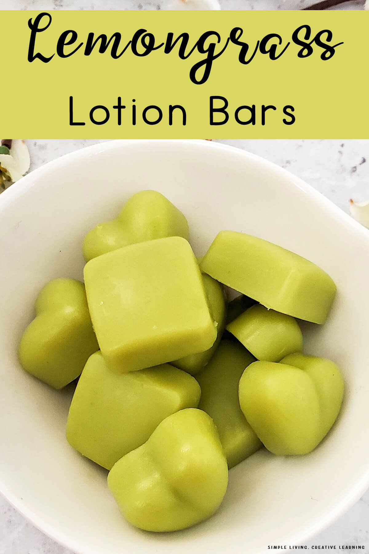 Lemongrass Lotion Bars