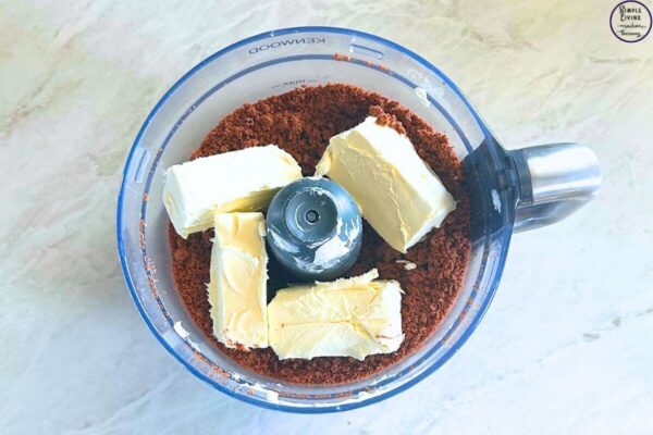 Tim Tam Balls adding cream cheese