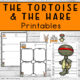 The Tortoise and the Hare Printables four pages