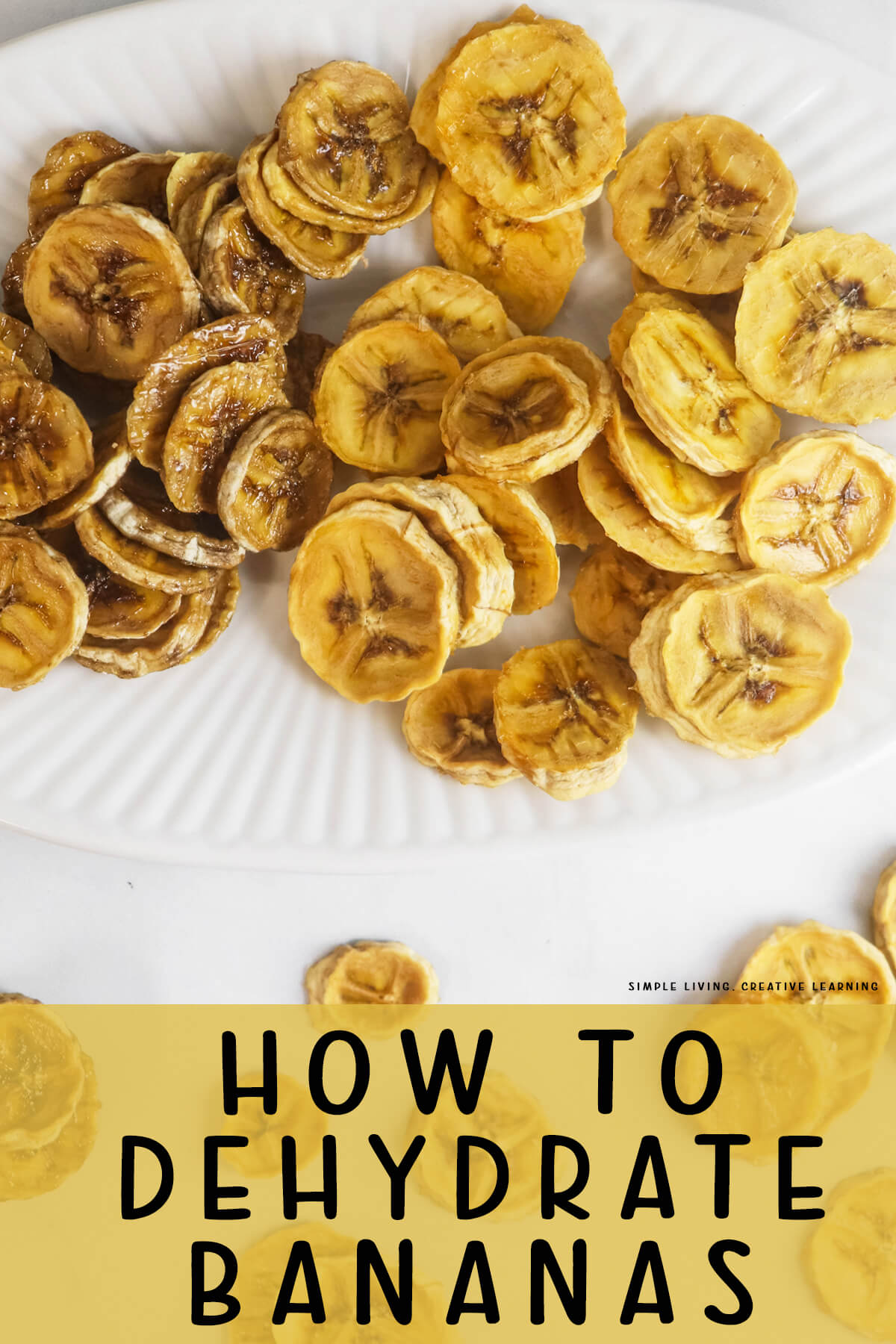 How to Dehydrate Bananas
