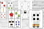 School Supplies Printables - Simple Living. Creative Learning