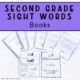 Second Grade Sight Word Books seven books