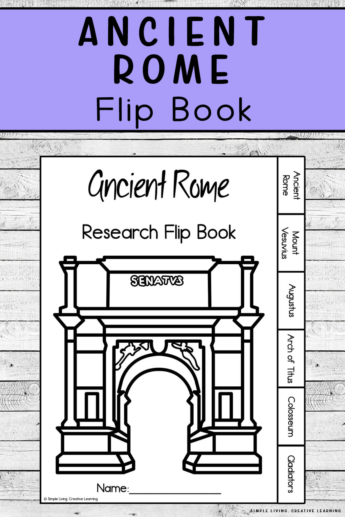 Ancient Rome Flip Book