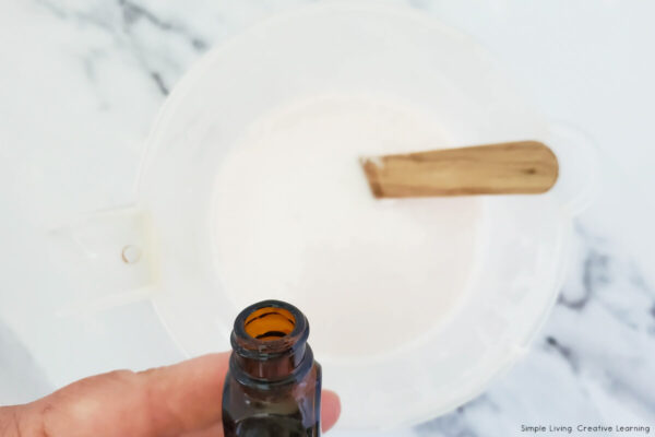 Calamine Lotion Soap Bars adding essential oils