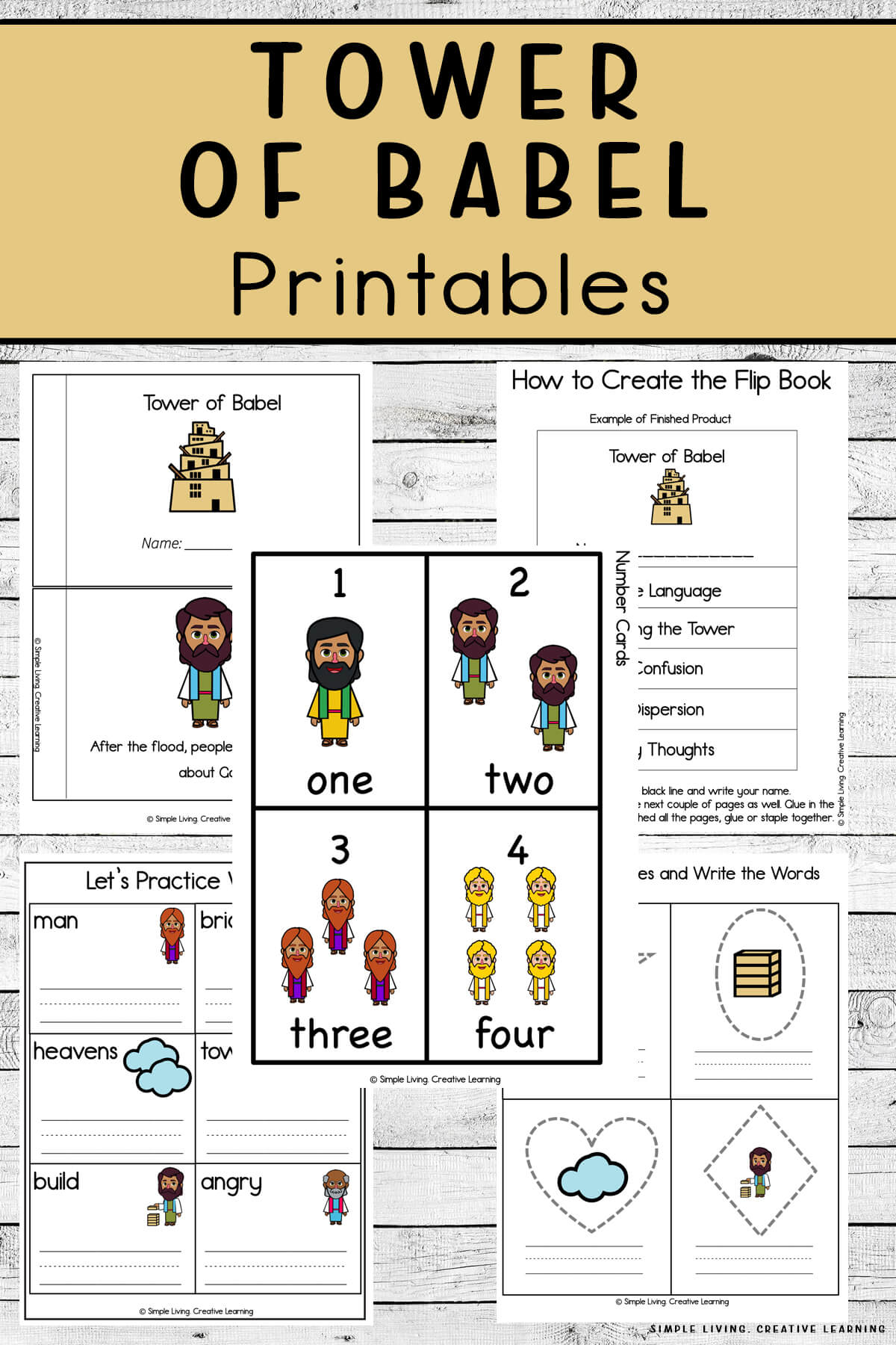 Tower of Babel Printables