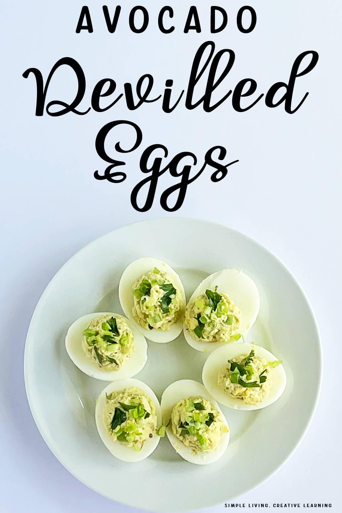 Avocado Devilled Eggs