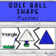 Golf Ball Shape Puzzles triangle puzzle