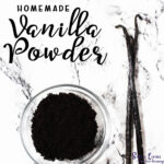 How to Make Vanilla Powder in a bowl