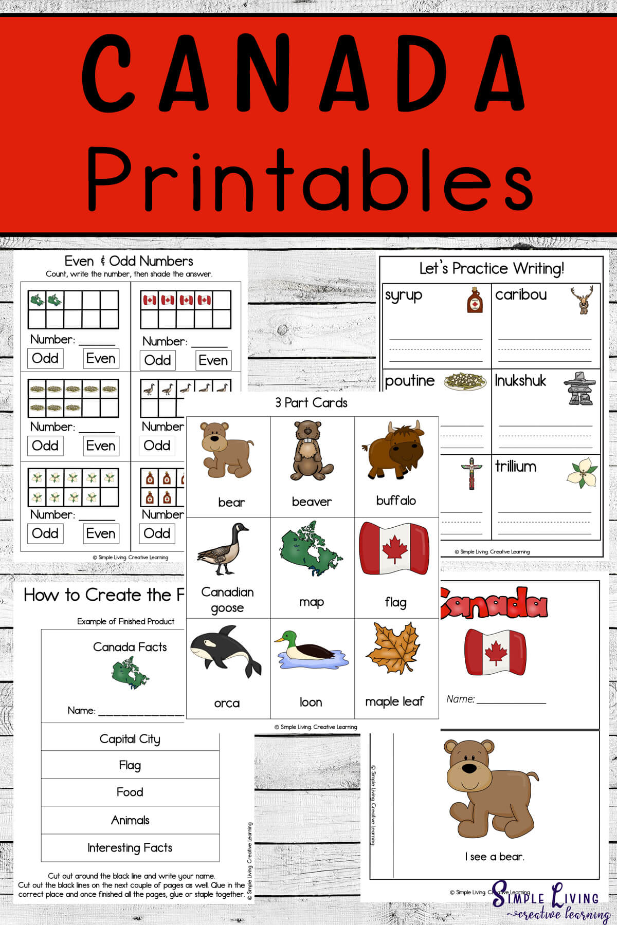 Canada Printables