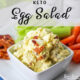Easy Keto Bacon and Egg Salad