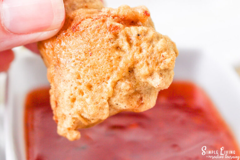 Homemade Tempura Chicken Nuggets Simple Living. Creative Learning